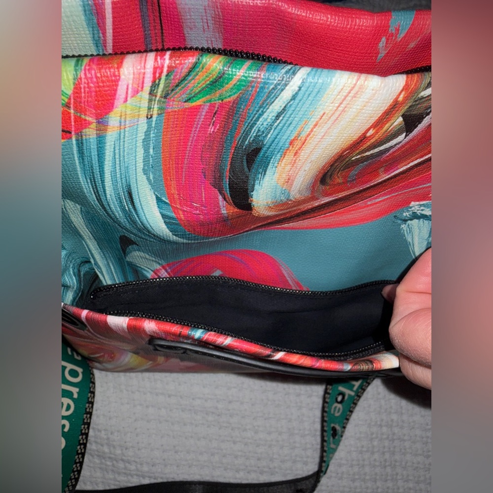 DESIGUAL Artsy Vibrant Multicolor Colorful Crossbody Bag Purse Handbag NWOT - Picture 15 of 16